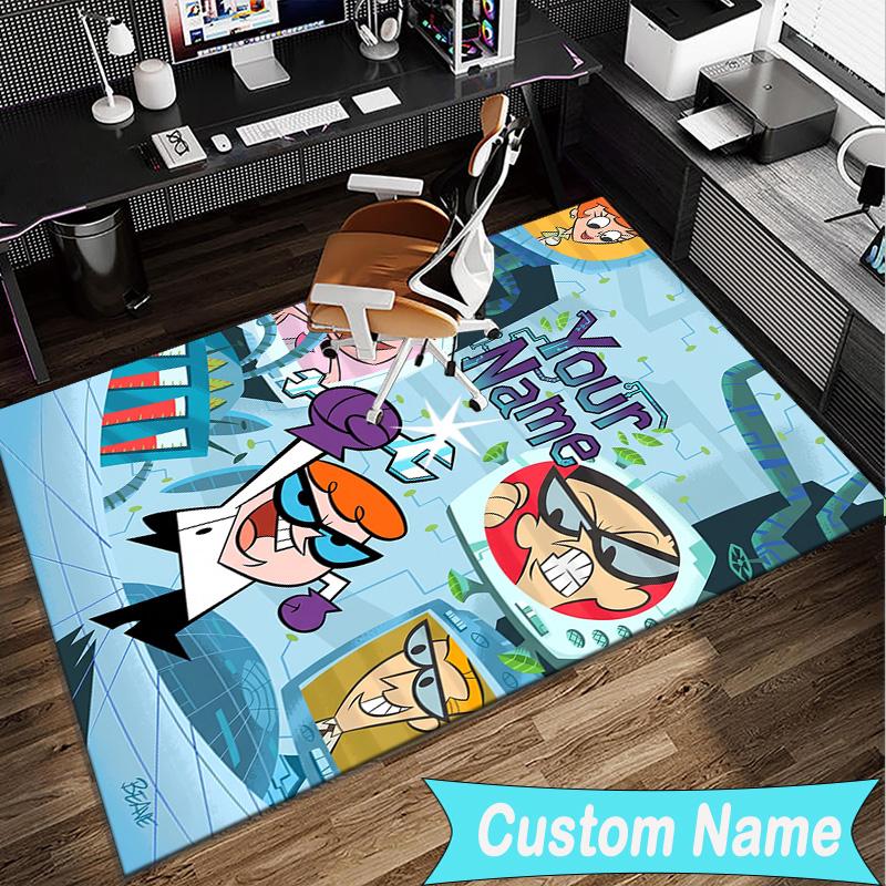 Custom Name Rug Dexter Power Adventure Area Rug Suitable for Indoor And Outdoor,Carpets for Homes, Offices,Living Rooms,Home Decor,Christmas Gift
