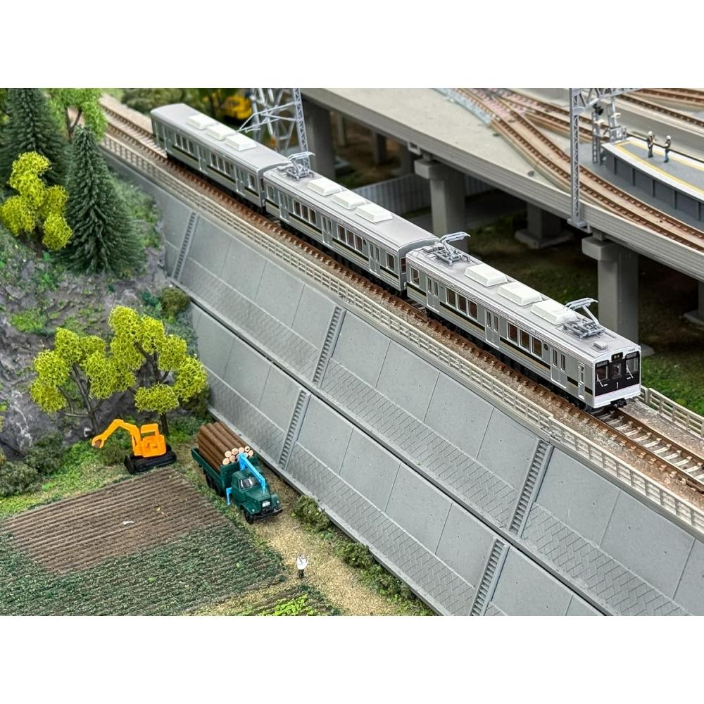 Tomytec RAilwAy Collection Tetsukore FukushimA Kotsu Baureihe 1000 3-Wagen-Set A Diorama-Zubehör