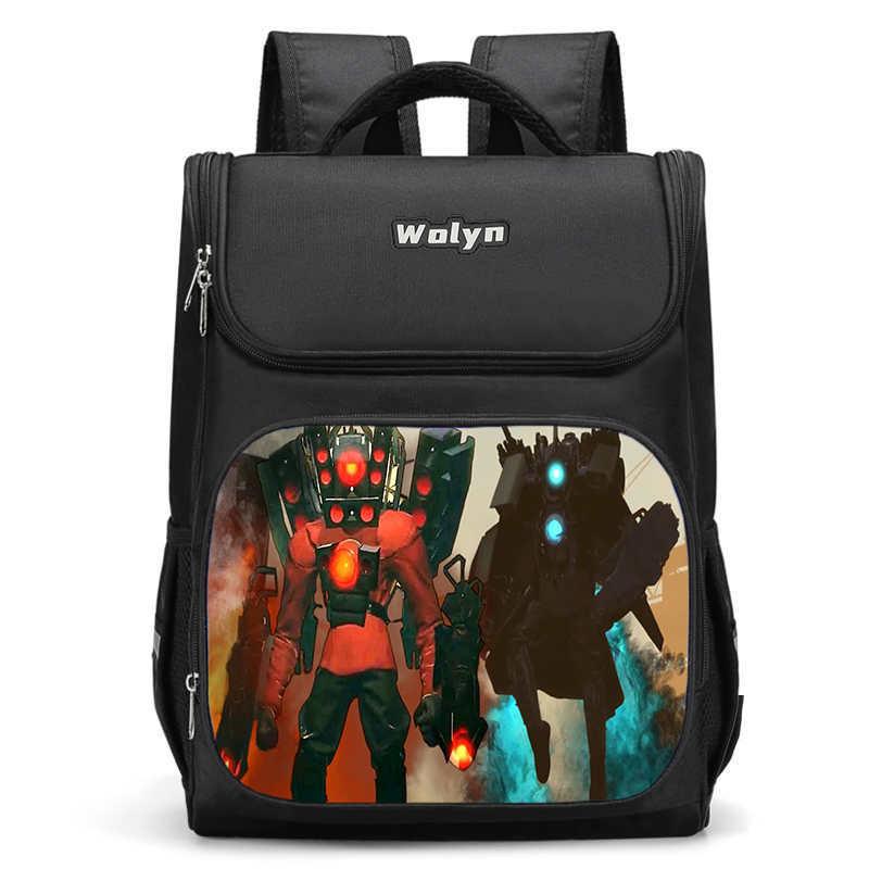 Trendy Oxford Cloth Backpack For Elementary School Students Large Capacity Design