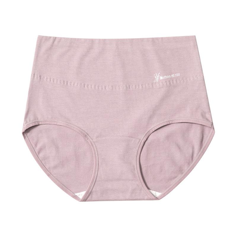 Culotte triangle en coton antibactérien à entrejambe de style japonais pour étudiantes adolescentes, rehausse-fesses, taille cintrée, grande taille, taille haute, contrôle du ventre