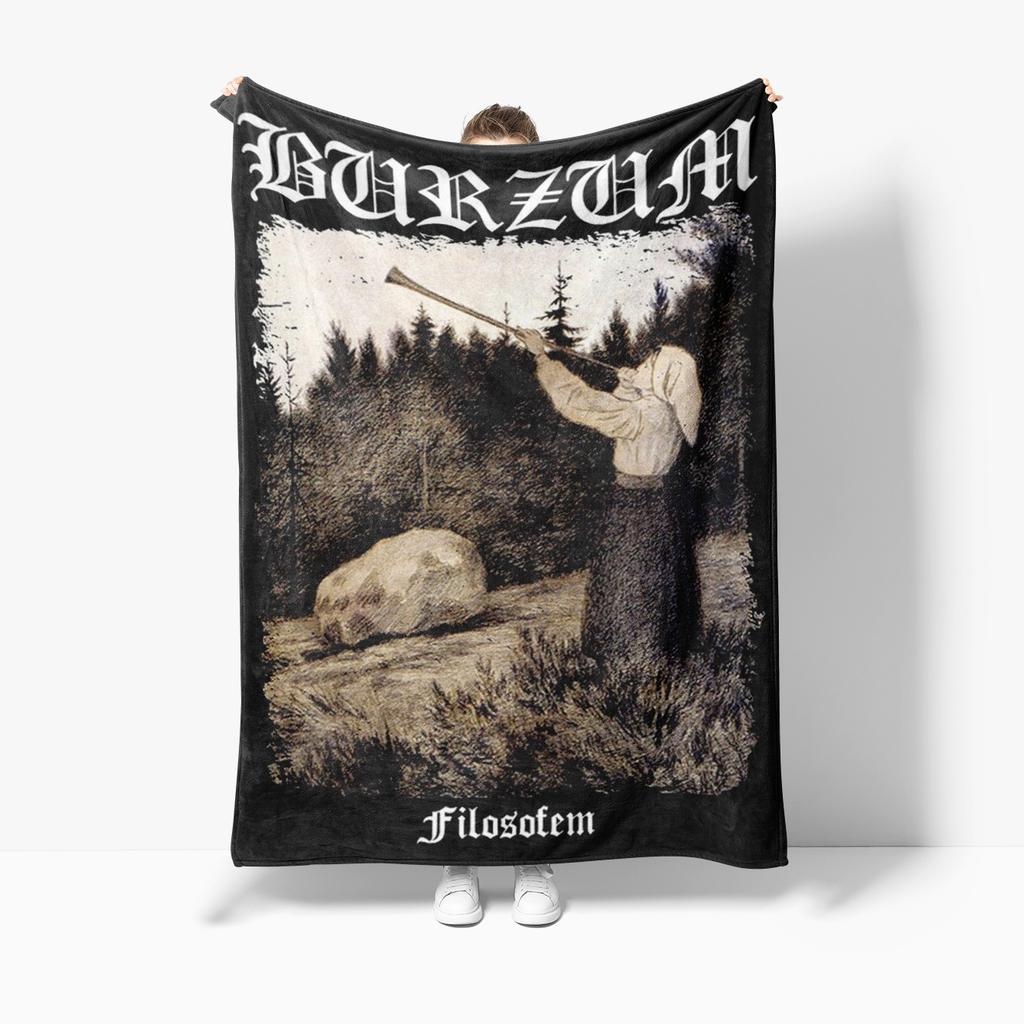 Black Metal Band Rock Music Prints Blanket, Can Be Used As Bed Sheet Cover Blanket, Nap Blanket, Pet Blanket
