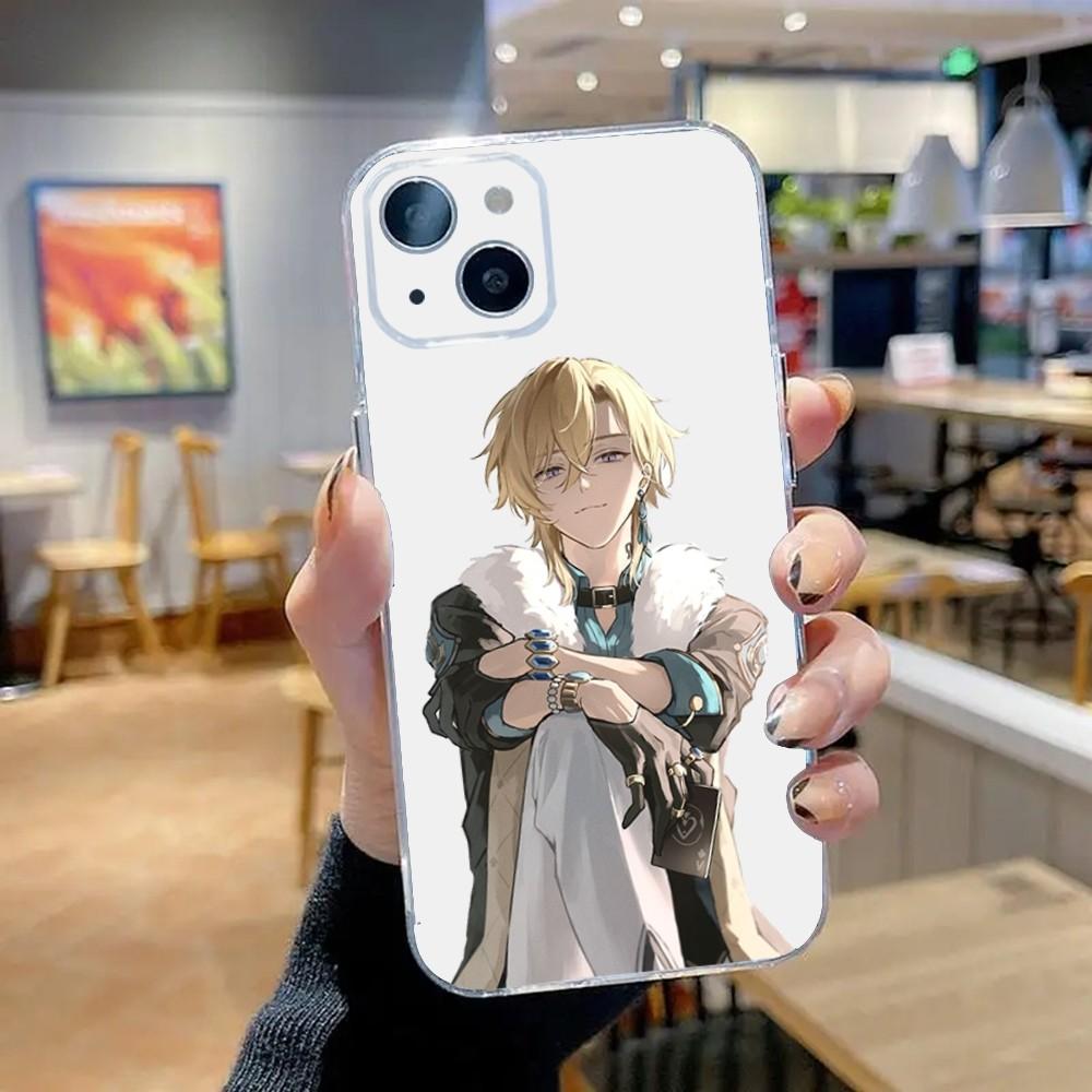 

Чехол для телефона Aventurine Honkai Star Rail Для iPhone 16,15,14,13,12,11 Plus,Pro,Max,XR,XS,X,7,8,SE,Mini Прозрачный Силиконовый Мягкий iPhone11PRO
