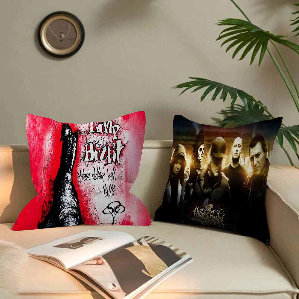 Pop Hot Band L-Limp Bizkit Pillowcases Home Bedding Decorative Pillow Cover Wedding Super Soft Pillow Case