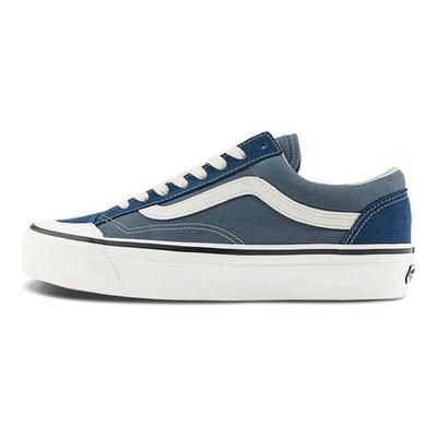 Old Skool Reissue 136 Pohodlné Všestranné Nízke Skateboardové Topánky Unisex Tenisky Modré VN000MT6DDN