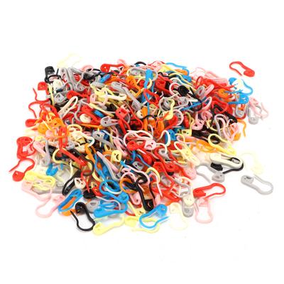 1000 Adet Örgü İşaretleyicileri Plastik Renkli Dayanıklı Tığ Kancası Klipsleri Örgü DIY El Sanatları İçin