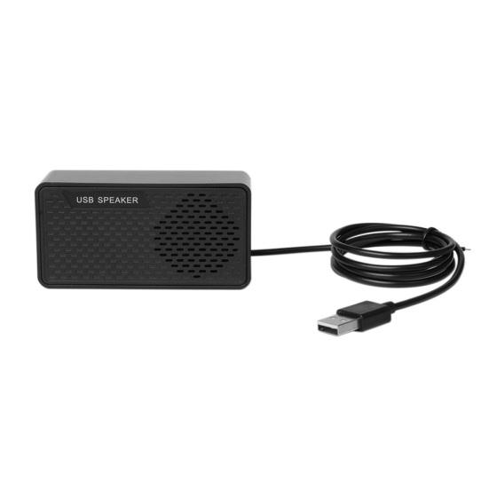 HK-5007 Mini přenosný 3W USB reproduktor s dvojitým měničem s 1,2m kabelem pro PC, notebook