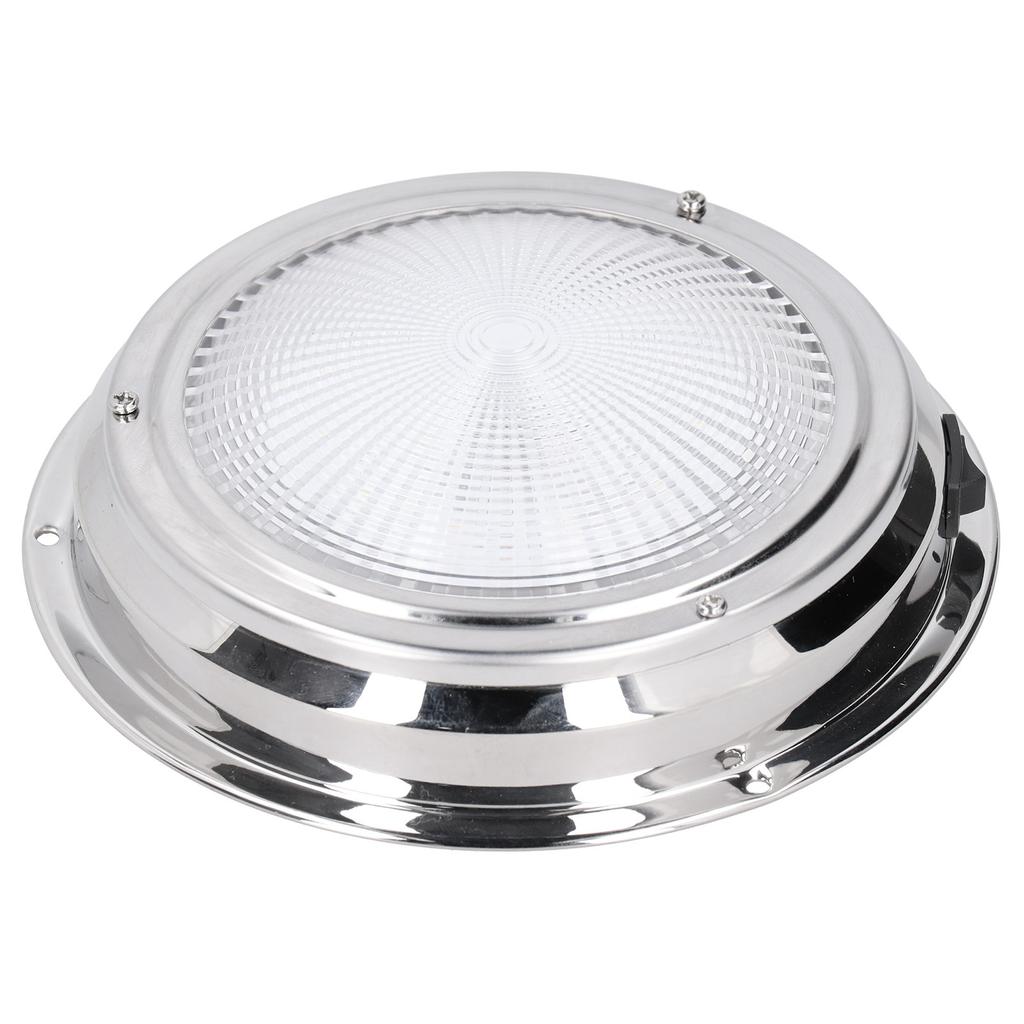 12V Roof Reading Light LED Dome Ceiling Warm White Lamp Dustproof High Brightness for Yacht RV Bus