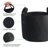 1/2/3/5/7/10 Gallon Black Plants Growing Bag Vegetable Flower Aeration Planting Pot Container PH