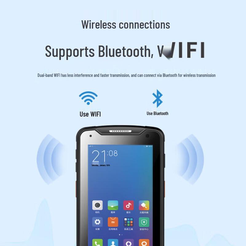 Comet PD07 Android Handheld PDA 1D Barcode Scanner