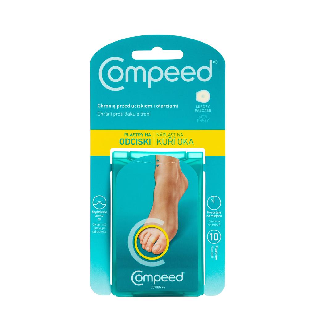 Compeed Corn Plasters for Toe Separation, 10 Pieces