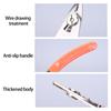 Professional 4 Port Fiber Cable Stripping Tool Adjustable Jaw Spring Mechanism Kevlars Shear Function