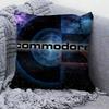 C-CommodoreS LOGO Pillow Gift Home Office Decoration Bedroom Sofa Car Cushion Cover Case 45x45