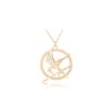 Hunger Gamesmockingjay The Doublesided Pendant Necklace Jewelry Peripheral