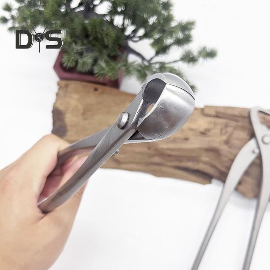 Bonsai Pruning Shears Stainless Steel Trunk Splitter Root Cutter Spherical End Shears Ergonomic Garden Pruner for Trimming Bonsai Tree