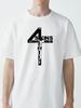 The 4 Skins Oi Print T Shirt Summer Breathable Top Unisex Tee Shirt Fashion Streetwear Casual Clothing Vintage Top Short Sleeve Tee
