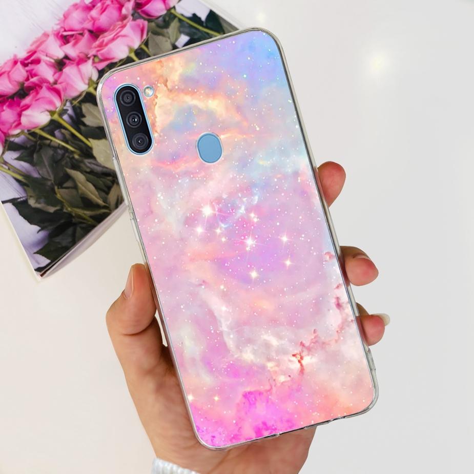 For Samsung Galaxy A11 Case SM-A115F Popular Painted Cover Soft Silicone Phone Case For Samsung A11 M 11 Galaxy M11 M115F Fundas
