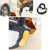 Plush Penguin Handbag With Inner Zipper Pocket For Women