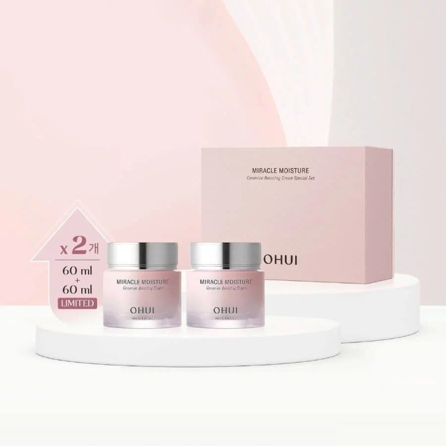 

O HUI Miracle Moisture Ceramide Boosting Cream Special Set 1+1 (60ml+60ml)
