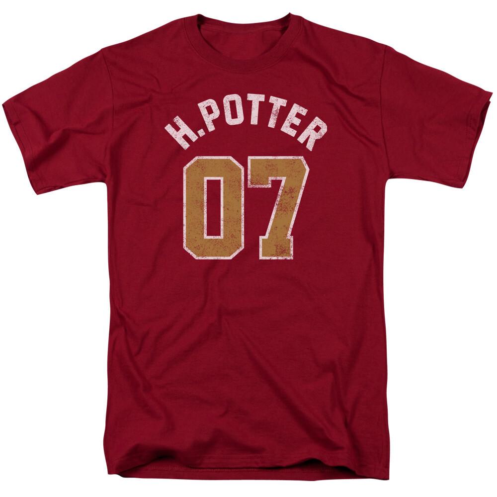 26 Harry Potter Potter Jersey T Shirt Mens Licensed Wizard Movie Hogwarts Cardinal Unisex T-Shirt M