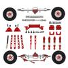 RC Car Metal Upgrade Kit All-Terrain Rear Axle Fixing Component Simple To
