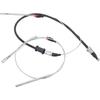 2pcs 90445985, 90538700 Metal Hand Brake Cable Fit For Opel Corsa B 1993-2000