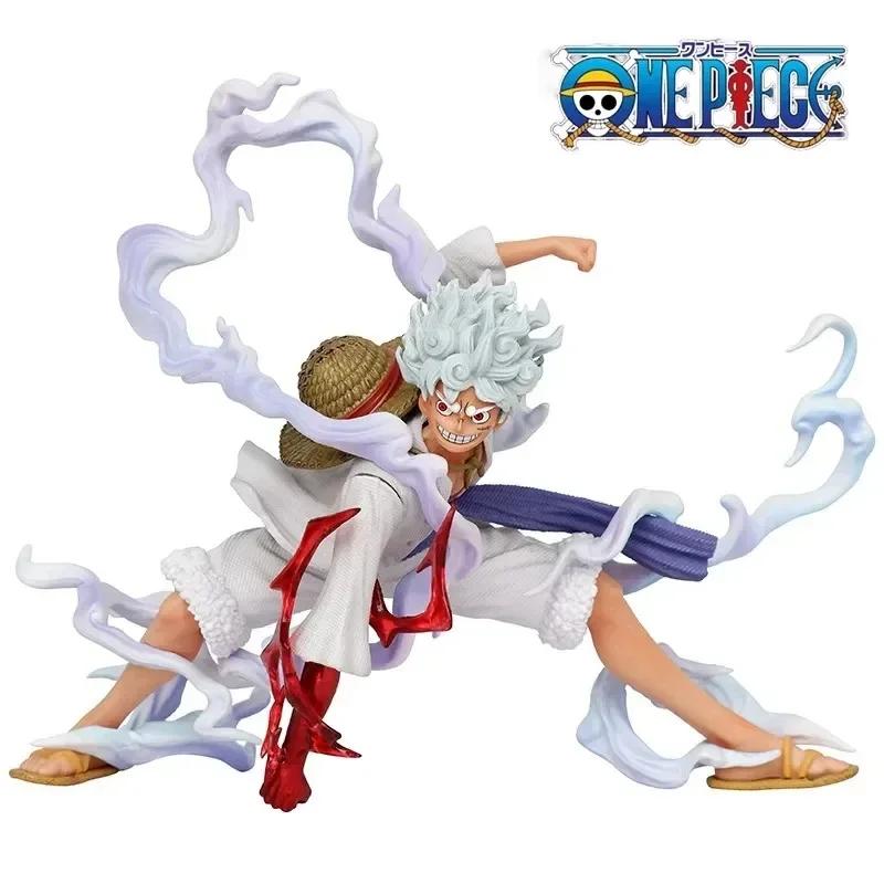 One Piece Figure Anime Sun God Nika Luffy Gear 5 Action Figures Gk Statue Monkey D. Luffy PVC Model Toy Ornament Boys Gift Items