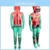 Fortnite Tomatohead Cosplay Costume Milk Silk Jumpsuit For Gaming Roleplay Special Characters Included