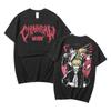 Anime motosserra unissex denji impressão t camisa unissexga streetwear aki hayakawa kon t unissex feminino puro algodão camisetas poder gráfico tshirt