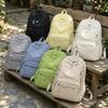 Durable Daypack Large Capacity School Backpack Minimalist Nylon Backpack  Daily Use