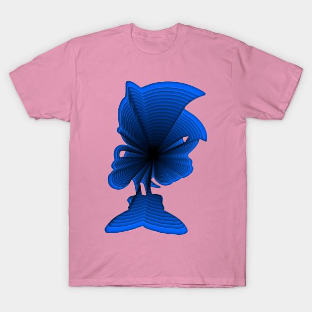 T Shirt Women Infini Sonic Harajuku Print Kawaii Tshirt Summer Short Sleeve Female T-Shirt Top Tee