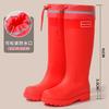 Bundle Mouth Water Shoes Women's Non-slip High Tube Women's Rain Shoes New Rain Boots Women's Adult Water Boots Wear-resistant High Boots