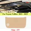 For Toyota Vellfire 2015-2026 Car Trunk Door Anti Kick Pad Cargo Liner Tailgate Anti-Scratch Protector Interior Decor Sticker