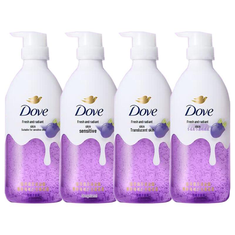 Гель для душа Dove Essence, Лайм Ягоды Кокосовое молоко