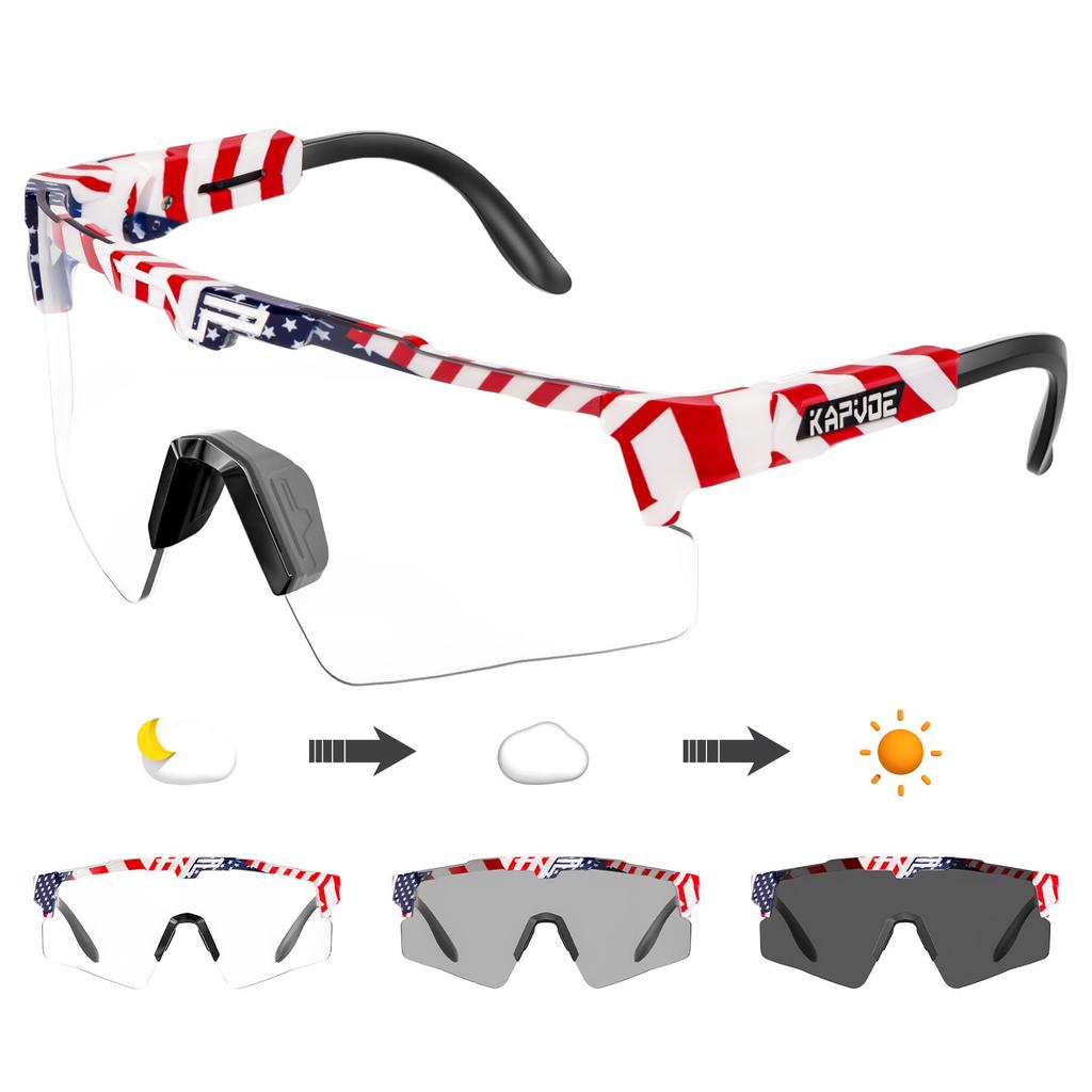 Road Cycling Glasses UV400 MTB Mountain Bike Polarized Fishing Glasses Driving Sunglasses Bicycle Outdoor Sports Eyewear