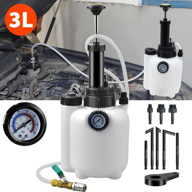 Mit Adaptern 3L Manuelles Schaltgetriebeölpumpe Zeit sparen Druckpumpen Getriebeöl Füllwerkzeug Professionell