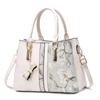 Persalized Embroidered Middle-aged Mother Bag Large Capacity Handbag  New Fashi Shoulder Bag
