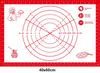 Food Grade Silicone Baking Mat Non-slip Pastry Mat for Rolling Out Dough Making Pie Crust and Fondant with Measuring Function