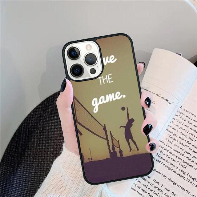 

Volleyball Sports fashion Coque Shell For iPhone 17 Air 15 16 14 13 12 Pro Max 11 Pro Max Plus Phone Case Cover iPhone 15pro