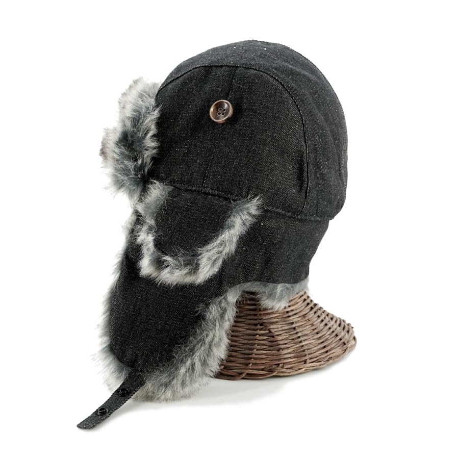 DENIM FLIGHT Flight Cap [polcadot] CAP/Denim