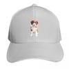 Border Collie Cute Chocolate Puppy Dog Baseball Cap Snapback Cap designer cap derby hat golf hat genuine Women Unisexs
