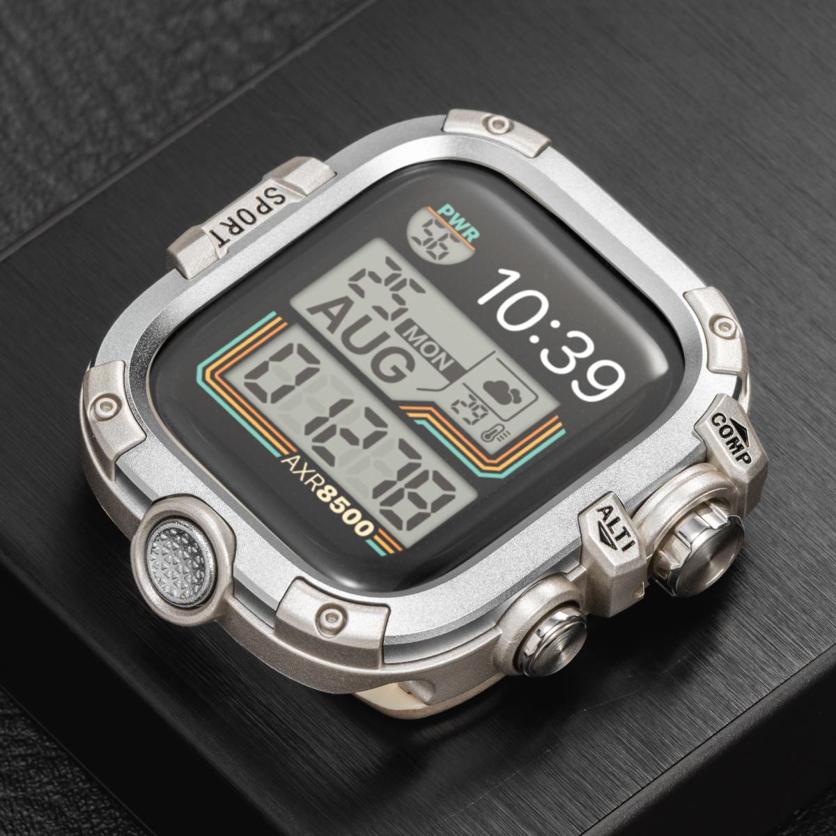 

Водонепроницаемый металлический + ПК бампер для Apple Watch Ultra 49 мм 46 мм 45 мм 44 мм защитная крышка с пленкой для iWatch 10 9 8 7 6 SE Ultra 2-1 49mm