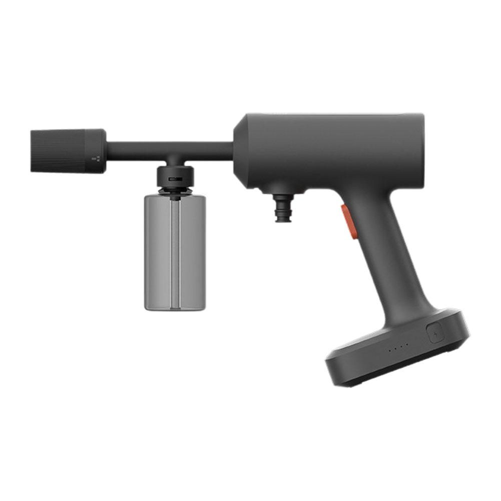 

160 л/ч Большая емкость Многорежимная интеллектуальная стиральная машина для автомобилей Эффективная промывка Многоскоростная быстрая зарядка Долговечный пенный бак чёрный