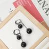 Elegant Tassel Earrings: Retro Black Ball Design, Versatile & Trendy for Women