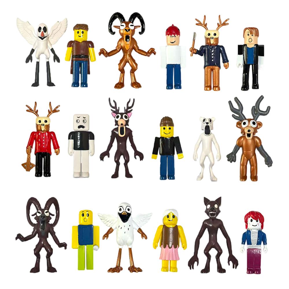 New Hot 99 Nights In The Forest Monster Blind Box Deer Cartoon Milu Deer Stuffed Game Peripherals Halloween Toy Gifts