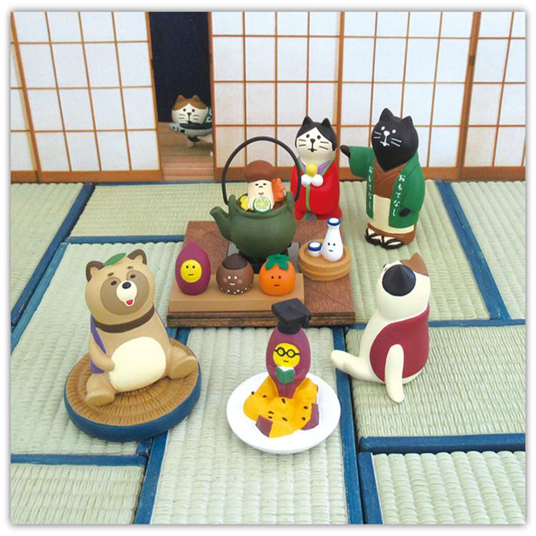 Japanese Zakka Mid-Autumn Festival Moon Viewing Resin Ornaments - Decorative Props & Gifts