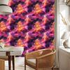 Watercolor Galaxy Purple and Plum Wallpaper for Living Room and Bedroom 50x1000