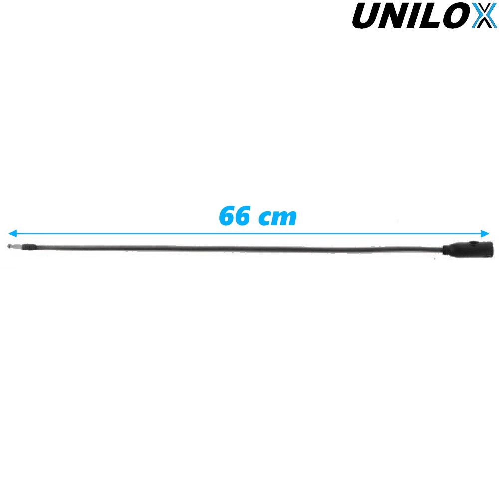 UNILOX Lacăt cu cablu spiralat lacăt de bicicletă lacăt de poartă cablu de oțel lacăt cu cablu