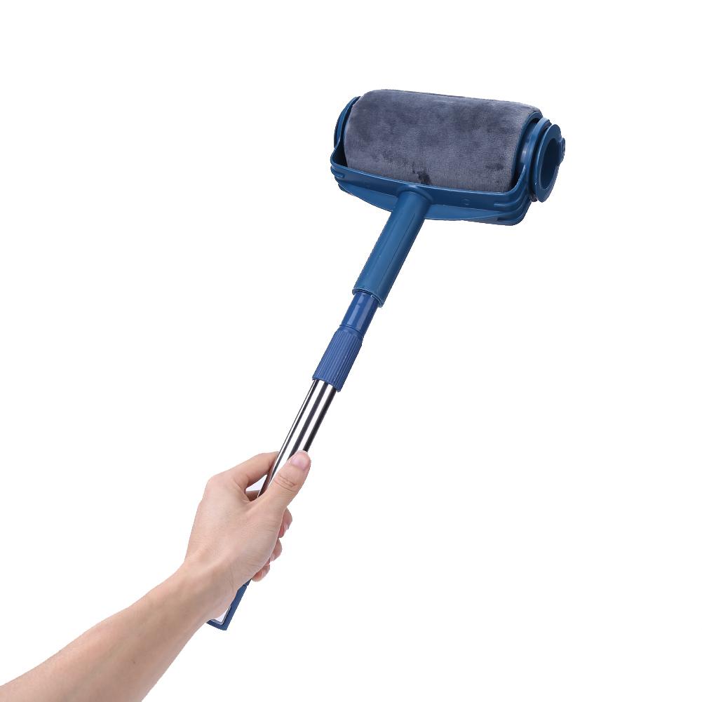 Professional Wall Paint Roller Corner Brush Set DIY Household Wall Decorative Painting Brush Handle Tools Kit 5/6/7PCS Set