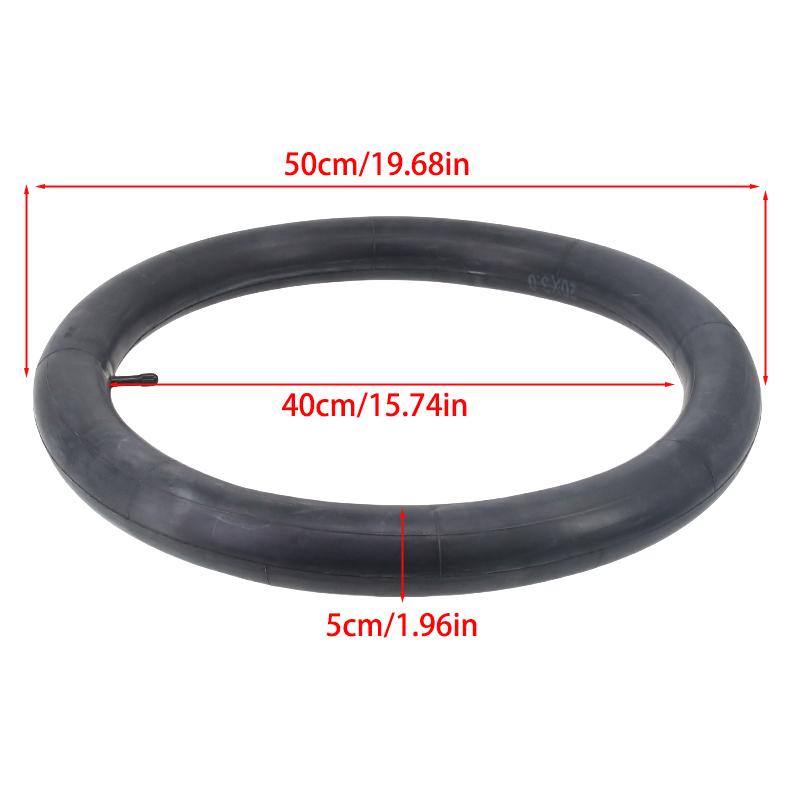 20x3.0 Beach Bicycle Tube Butyl Rubber Bike Inner Tube 20 Inch AV Valve Bicycle Fat Tire Snowmobiles