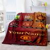 Manchester Personalized Name Blanket Gift Personalized Blanket Ultra-Soft Perfect for Home Decor Bedding Chair Office Chair All-Season Use